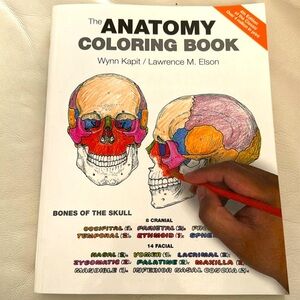 New The Anatomy Coloring Book 4th Ed. Wynn Kapit/ Lawrence M Elson Bestseller